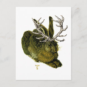 Postal Jackalope del siglo XVI