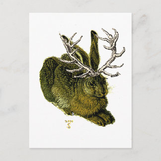 Postal Jackalope del siglo XVI