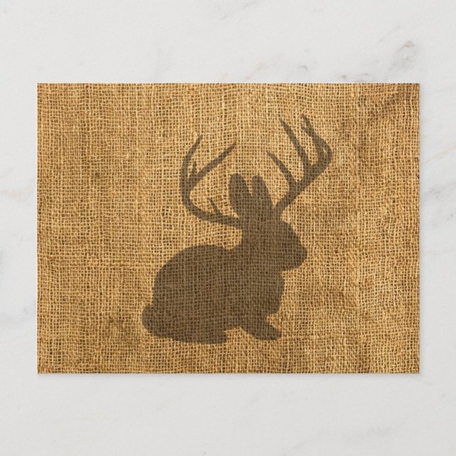 Postal Jackalope ruso (Anverso)