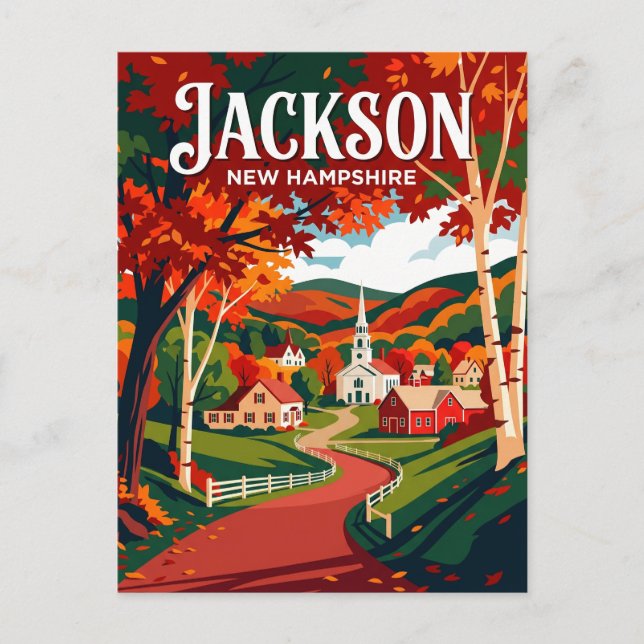 Postal Jackson EE. UU. (Anverso)