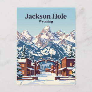 Postal Jackson Hole EE. UU.