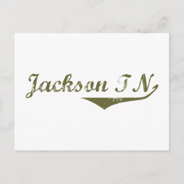 Postal Jackson Revolution t camisetas