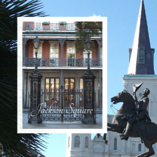 Postal Jackson Square Gate, Pontalba Building New Orleans