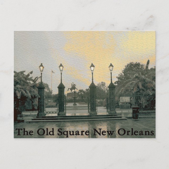 Postal Jackson Square New Orleans (Anverso)