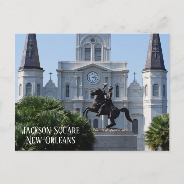 Postal Jackson Square New Orleans (Anverso)