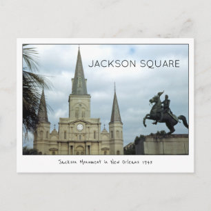 Postal Jackson Square New Orleans 1943