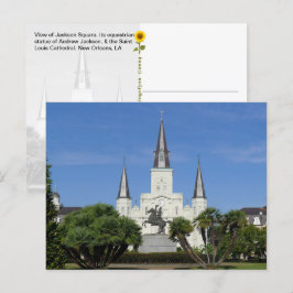 Postal Jackson Square, Nueva Orleans, LA -