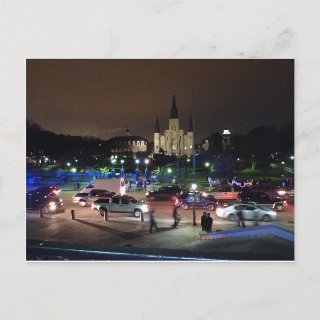 Postal Jackson Square, Nueva Orleans, La (Anverso)