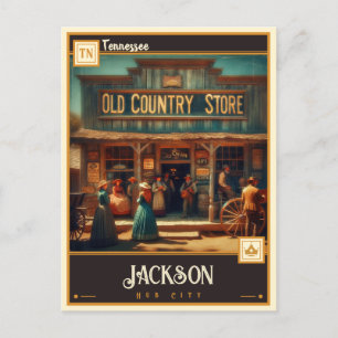 Postal Jackson, Tennessee Vintage