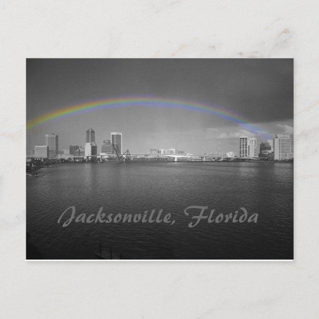 Postal Jacksonville, Arcoiris de Florida (Anverso)