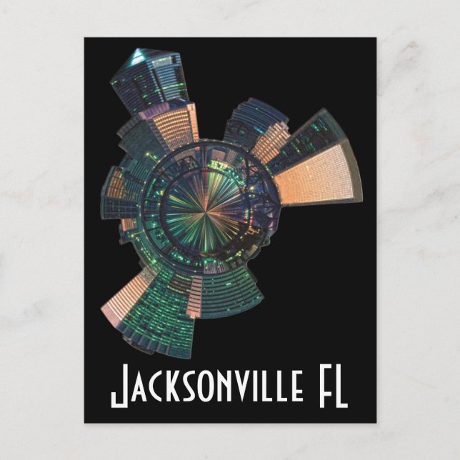 Postal Jacksonville FL (Anverso)