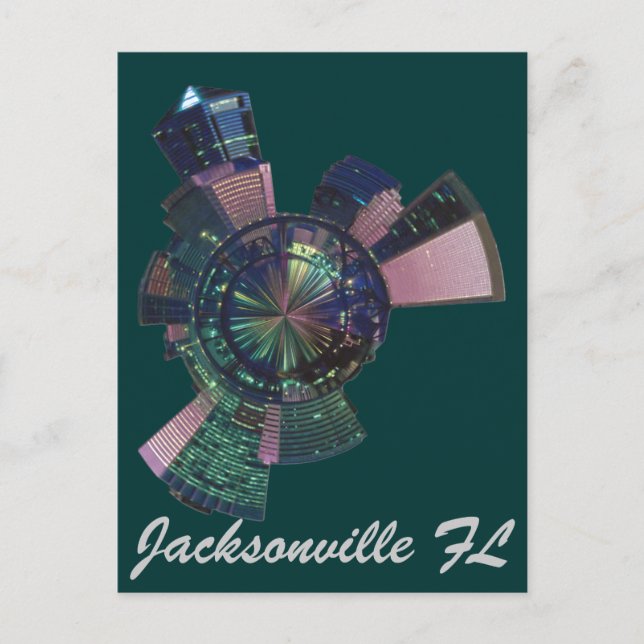 Postal jacksonville florida (Anverso)