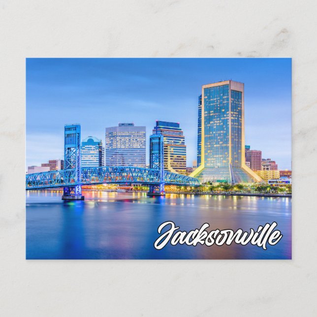 Postal Jacksonville, Florida, Estados Unidos (Anverso)