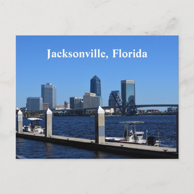Postal Jacksonville, Florida Riverfront (Anverso)
