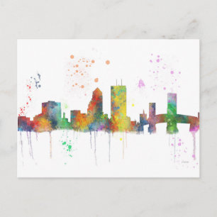 POSTAL JACKSONVILLE, FLORIDA SKYLINE