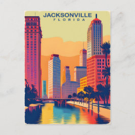 Postal Jacksonville, Florida, Viajes