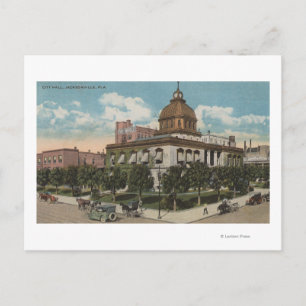 Postal Jacksonville, Florida - Vista exterior de la ciuda