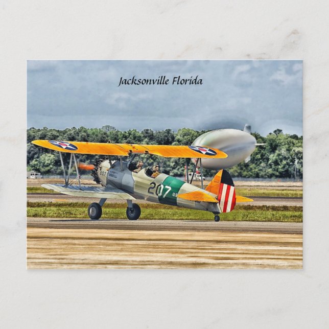 Postal Jacksonville Vintage Florida (Anverso)