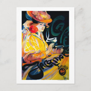 Postal Jacqmotte Caf � Afiche Vintage Europe