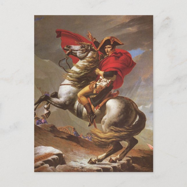 Postal Jacques-Louis David Art (Anverso)
