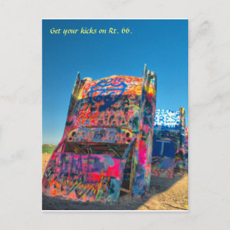 Postal JAdamTillman1, consigue tus patadas en Rt. 66.