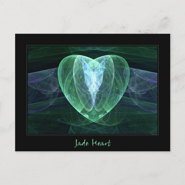 Postal Jade Heart (Anverso)