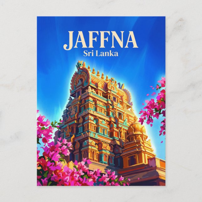 Postal Jaffna Sri Lanka (Anverso)