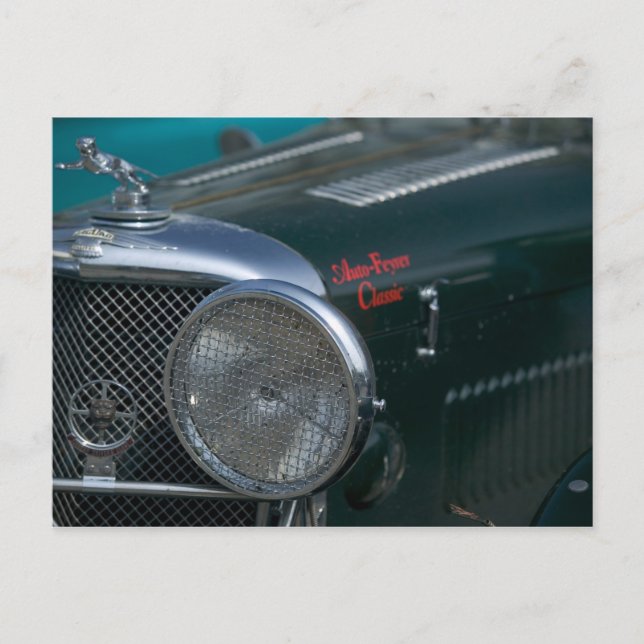 Postal jaguar antiguo (Anverso)