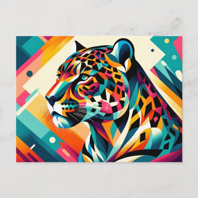 Postal Jaguar Postcard (Anverso)
