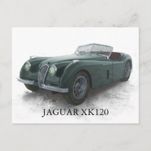 POSTAL JAGUAR XK120