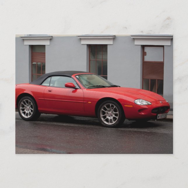Postal Jaguar XK8 Cabriolet (Anverso)