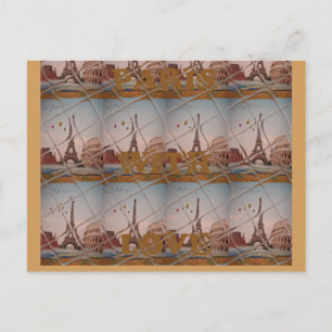 Postal J'aime Paris ( I Love Paris )