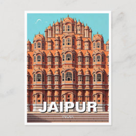 Postal Jaipur Hawa Mahal Souvenir