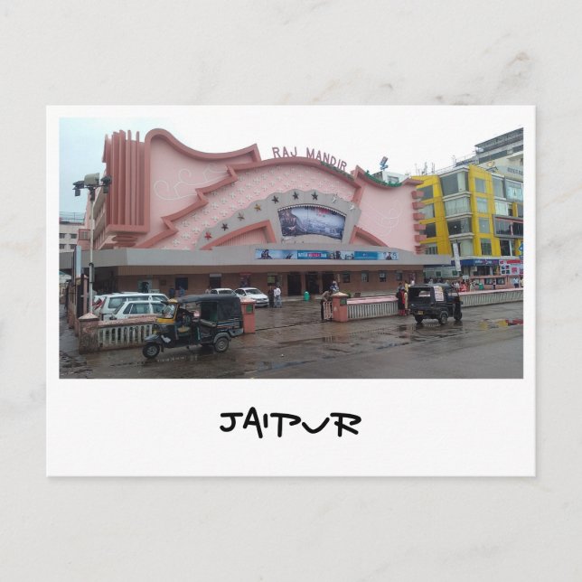 Postal Jaipur, Rajasthan (India) (Anverso)