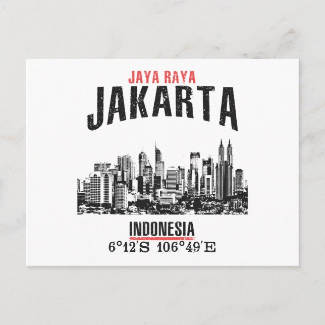Postal Jakarta (Anverso)