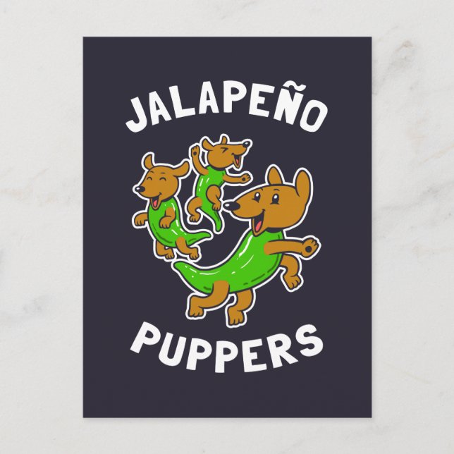 Postal Jalapeño Puppers (Anverso)