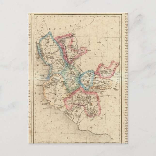 Postal Jalisco, México 2 (Anverso)