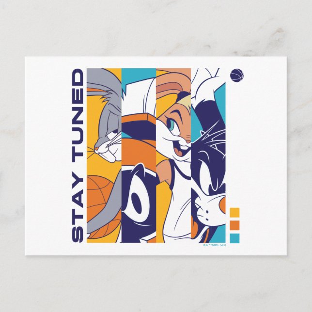 Postal JAM ESPACIAL: UN NUEVO LEGACY™ | TUNE SQUAD™ Stay  (Anverso)