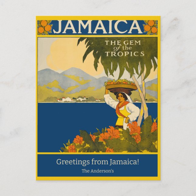 Postal Jamaica (Anverso)
