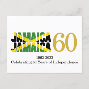 Postal JAMAICA 60º Aniversario de Independencia