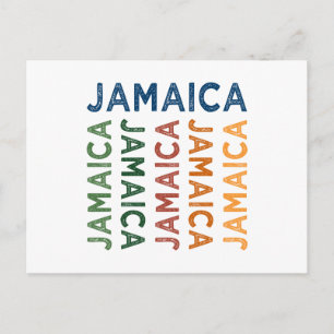 Postal Jamaica adorable colorido