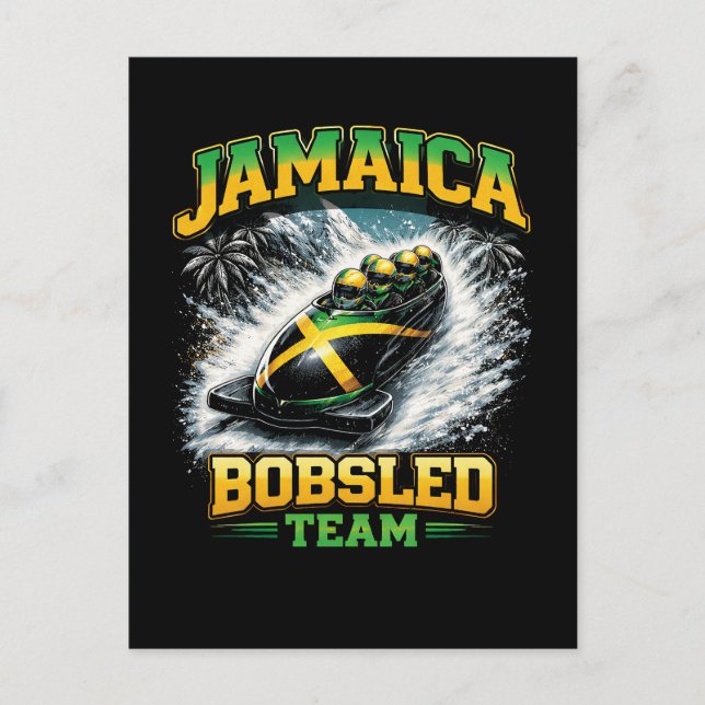 Postal Jamaica Bobsled Team (Anverso)