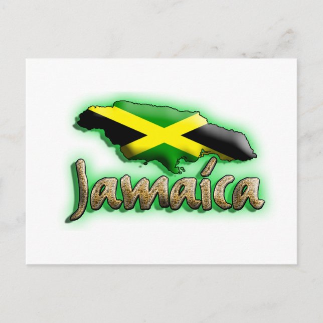 Postal Jamaica con título de oro (Anverso)