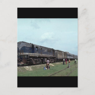 Postal Jamaica, GE #121 con trenes locales del mundo