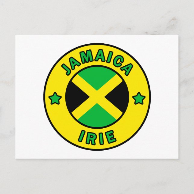 Postal Jamaica Irie (Anverso)