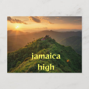 Postal Jamaica montaña alta