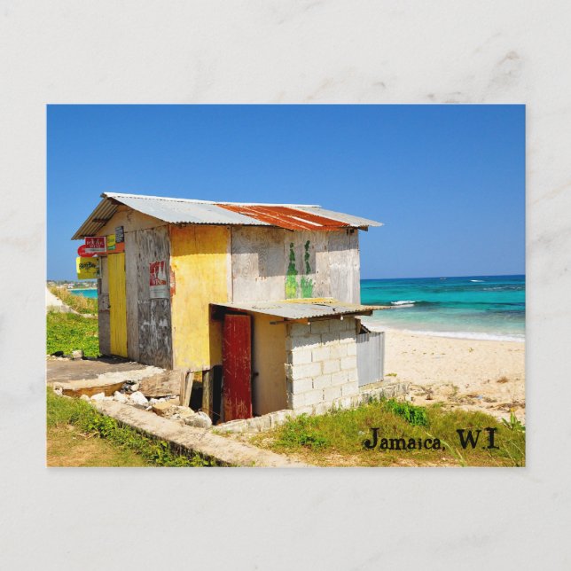 Postal Jamaica, Q.E.P.D. (Anverso)