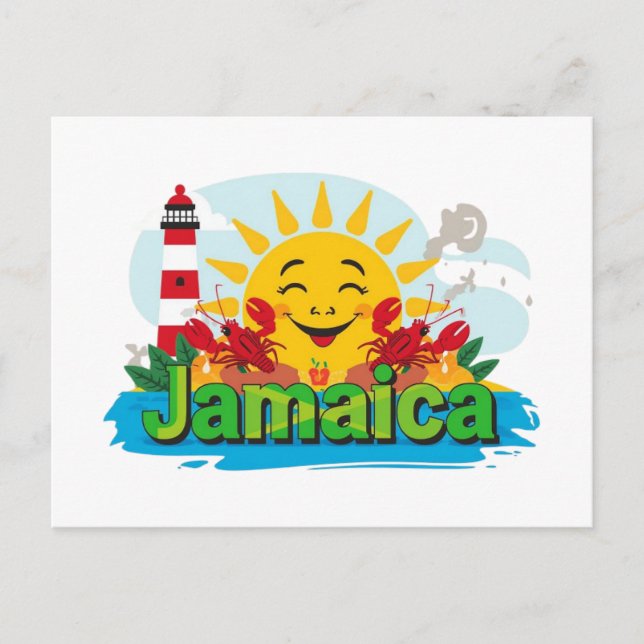 Postal Jamaica ya mon  (Anverso)