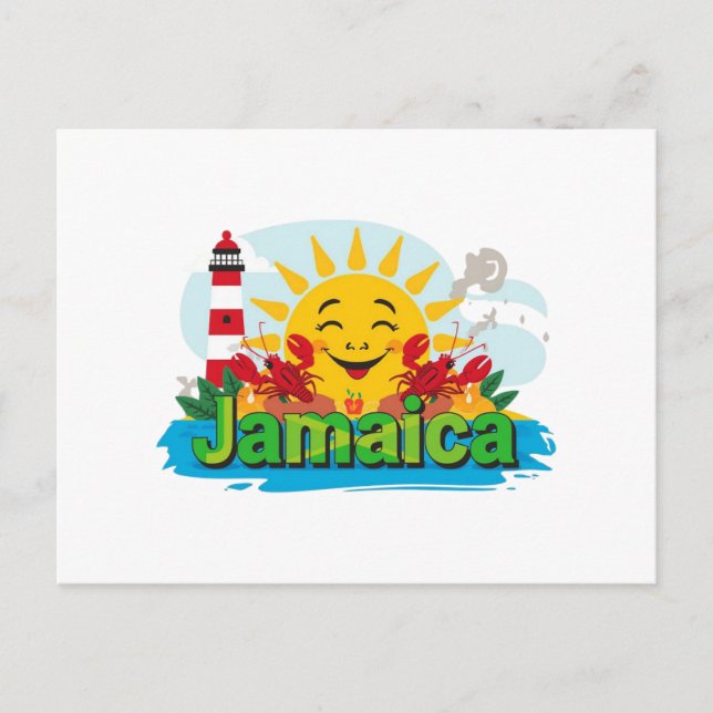 Postal Jamaica ya mon  (Anverso)
