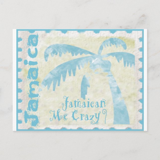 Postal Jamaican Me Crazy (Anverso)